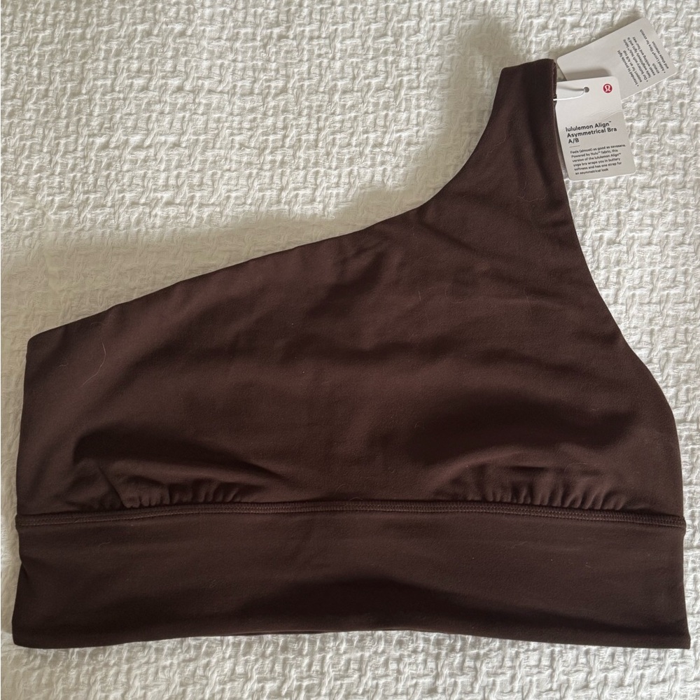 Lululemon Athletica Brown Asymmetrical Sports Bra